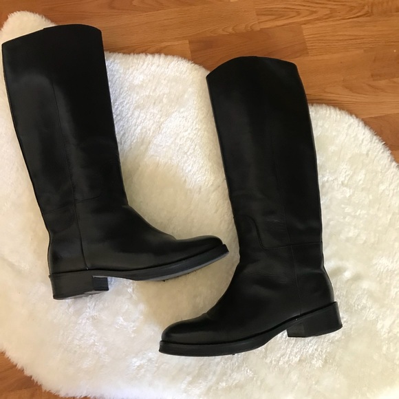MaxMara Shoes - MaxMara Italy Leather Riding Boots